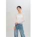 Tassel Hem Knitted Top